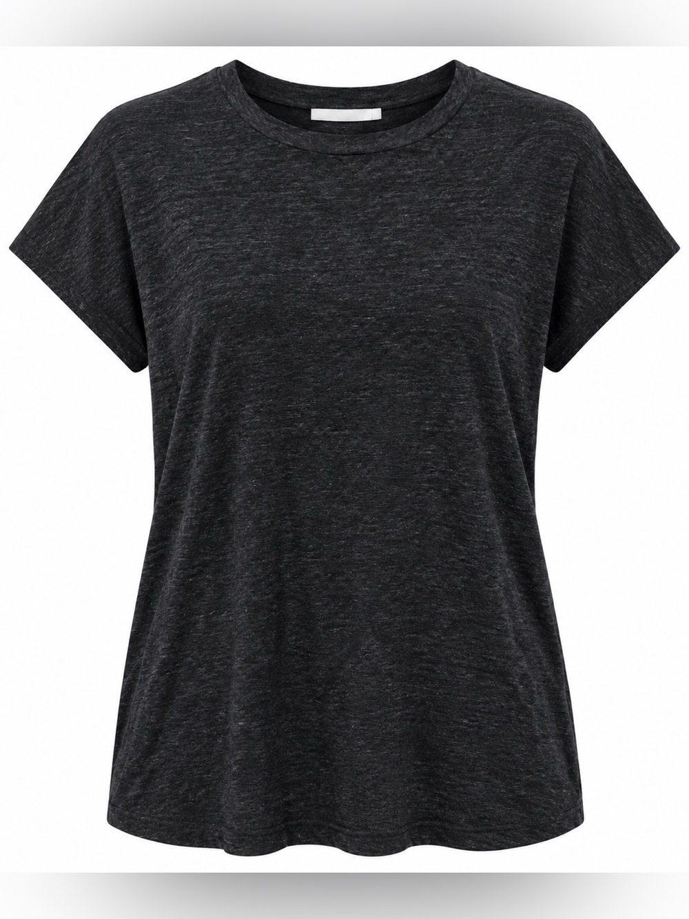 Vince heathered black tee, XS